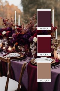 If you are looking for ideas to help you create your dream wedding color palette, then check out these beautiful fall wedding color palette ideas to help inspire you! From burnt orange, burgundy, sage green, dusty blue, or gold, these are the top 10 wedding color ideas for the fall season! | Wedding theme ideas | Wedding colors | Wedding color inspiration | Wedding color ideas | Wedding colors unique | Fall wedding colors | Fall wedding theme | Wedding color schemes | Wedding color combos |