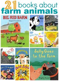 21 Books About Farm Animals from No Time for Flash Cards