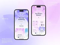 Meditation App by Awsmd on Dribbble