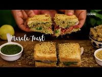 Masala Toast | Bombay Masala Toast | Veg Sandwich Recipe - YouTube