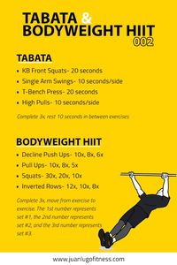 Total Body Conditioning- Tabata & Bodyweight HIIT 002