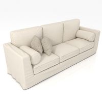 Maxalto Lutetia Luxury Italian Sofa N010923 - 3D object ( .gsm .obj .3ds) for interior 3d visualization. Full compatibility with ArchiCAD, Enscape3d, Twinmotion, Lumion, D5 Render