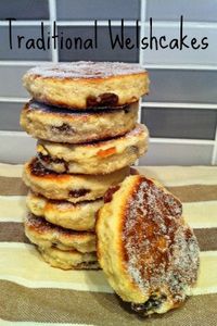 Recipe for traditional Welshcakes