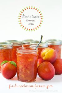 How to Make Freezer Jam. Such an easy technique with spectacular, fresh, delicious results!