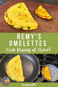 Here is a fun recipe to make Remy’s omelettes from Ratatouille. This makes for a super easy and delicious recipe. It is family friendly and i hope you enjoy!