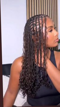 Flip Over Fulani Braids