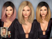 Long bob hairstyle for Teen to Elder 36 Colors Hats support, All LOD