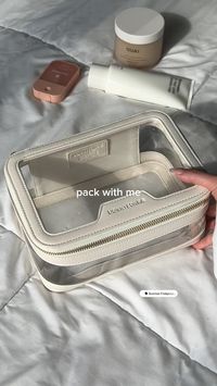 pack my gym toiletry bag with me