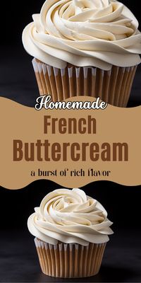 Indulge in the creamy richness of French Buttercream! Made with egg yolks, butter, and sugar, this velvety frosting is perfect for filling or frosting cakes, cupcakes, and more. With its smooth texture and delicate sweetness, it’s a must-try for any baker. Save this recipe for your next dessert masterpiece! 🍰✨ #FrenchButtercream #BakingFrosting #LuxuryDesserts #CakeDecorating #SweetTreats