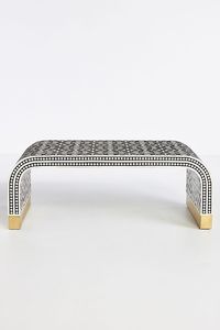 Moroccan Inlay Waterfall Coffee Table