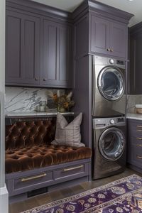 29 Stacked Laundry Room Ideas for Maximizing Your Space and Efficiency 13