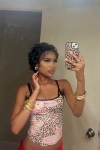 gigi got a pixie cut ts hard. plus i love leopard print. #pixie #pixiecut #shorthairstyles #blackwomenhairstyles #womensstyle #fashion  pice cut leopard print cool style fashion edhardy juicy skims lalala