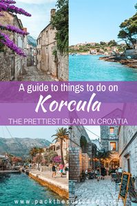 Here are 20 things to do in Korcula, Croatia, that I personally recommend. Featuring restaurants, bars, sights, day trips and more.