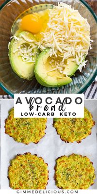 3 Ingredient Avocado Bread (Low-Carb/Keto)