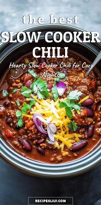 Warm up your meal routine with this hearty slow cooker chili! Packed with spicy flavors, protein-rich beans, and fresh veggies, it’s the perfect dish for cozy gatherings or busy weeknights. Simply toss your ingredients into the slow cooker and let it simmer to perfection. Whether you like it mild or extra spicy, this chili is customizable to suit any palate. Serve it up with cornbread or over rice for a comforting meal that everyone will love. Discover your new favorite recipe today!