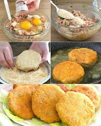 Keto Tuna Cutlets