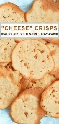 AIP cheese crisps