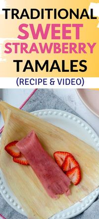 Discover the sweet side of vegan cuisine with our delectable Strawberry Tamales! 🍓🌱 Learn how to make these homemade delights with our easy-to-follow recipe and video tutorial. Indulge in the perfect blend of traditional flavors and a touch of sweetness. A must-try treat for Christmas.