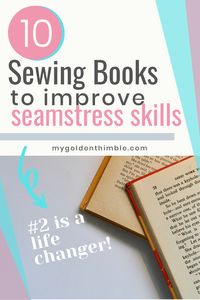 Best Sewing Books for beginners where you can find projects and patterns #sewingtips #sewingbooks #Sewingtipsandtricks