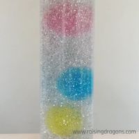 Sensory bottles are so simple to make and so mesmerizing to watch! Perfect for kids of all ages! #sensory #sensoryplay #kindergarten #preschool #homeschooling