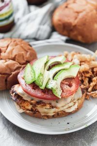 Blackened Chicken Sandwiches with Chipotle Mayo and Gouda - Cooking for Keeps