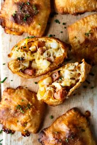 Cajun Potato and Cheddar Sausage Hand Pies