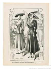 Le Cachet de Paris : journal de modes professionnel... | 1916-07 | Gallica