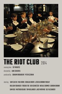 The Riot Club Movie Poster