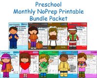 9 Products in this bundle:1) September No Prep Printables for Preschool2) October No Prep Printables for Preschool3) November No Prep Printables for Preschool4) December No Prep Printables for Preschool5) January No Prep Printables for Preschool6) February No Prep Printables for Preschool7) March No Prep Printables for Preschool8) April No Prep Printables for Preschool9) May No Prep Printables for Preschool