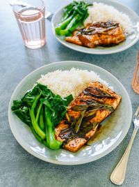 Glazed Salmon, Hongshao-Style - The Woks of Life