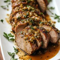 Savory Dijon Pork Tenderloin: Quick & Delicious Dinner! - Delicious Recipes - Easy Cooking Ideas and Tasty Dishes