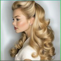 Vintage hairstyles like pin-up styles remain a popular choice, reflecting their enduring appeal since their rise in the 1940s and 1950s. This look actually