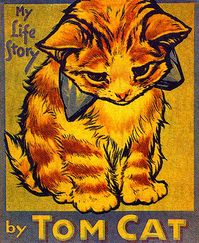 "Is this not the cutest book cover! From the turn of the last century--Tom Cat tells his story! Total print size- 8.207\" x 10\" You are purchasing an incredibly sharp, clear, digital image scanned at a high resolution, 300dpi in jpg form. Once payment is received, you can INSTANTLY download your image(s) Our images can fit on 8.5 x 11 paper. **THE ANNOYING WATERMARK WILL NOT APPEAR ON YOUR DOWNLOAD** What fabulous things can you create? Announcements, Invitations, and place cards, (think weddin