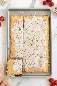 Sheet Pan Pop Tart by The BakerMama