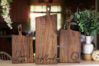 Personalized Large Charcuterie Board, Rustic Charcuterie Board With Handle, Wood Cheese Board, Custom Wedding Gift, Farmhouse Decor - Etsy