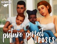 picture perfect poses
by ratboysims
• some big family portrait poses!
 • can be used as small or big groups, the poses marked with * in game are basically additional poses you can add to the...