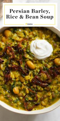 Aash e-Jow (Persian Barley, Rice, & Bean Soup) | Kitchn