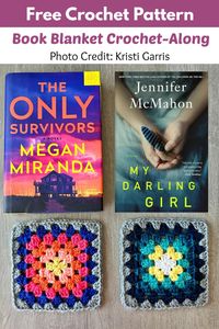 Are you an avid reader and crocheter? Why not crochet a granny square to match every book you read this year? Learn everything you need to know about crocheting a book blanket.