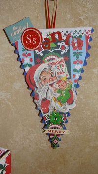 Tammy's in Love: In the Playroom...again! Santa banner