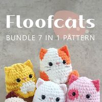 Cecilia | 𝐈𝐫𝐢𝐬𝐬𝐞𝐬𝐢𝐥𝐞 on Instagram: "🎉 𝐅𝐥𝐨𝐨𝐟𝐜𝐚𝐭𝐬 is now LIVE on Etsy! 🎉

Proudly presenting: The Floofcats crochet pattern is a bundle of 7-in-1 fluffy cat designs, perfect for creating in any color to match your mood. 🐱✨

To all of my wonderful testers, I appreciate your hard work and dedication in helping me to shape and refine this pattern. Thank you for sparing your precious time. I'm so happy to have met and gotten to know all of you❤️

[Will do the tester appreciation on separate post 🥰]"