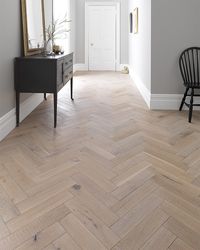 Beautiful parquet wood floor