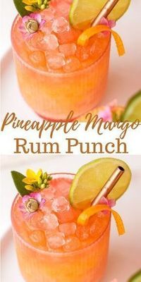 A rum punch recipe that will make you feel like you’re in the Caribbean. Who’s in?! 🍹