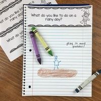 Pre-K Writing Journals: BUNDLE for School Year