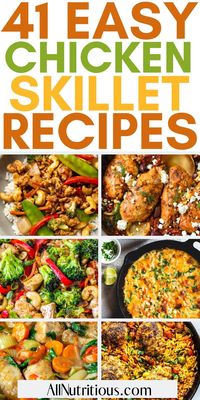 Discover easy lunches and dinners waiting for you! Not only are these healthy chicken recipes packed with flavor, they're also perfect for your meal prep for the week. Ditch your usual meal plan and make your weekday meals exciting and nutritious.