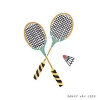 Sport illustration badminton 15+ ideas #sport