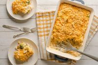 Many things can bring you comfort—a massage, going for a walk, taking a nap—but there is nothing like a heartwarming meal to put everything in a good place. Simple Chicken Casserole is the queen of comfort foods, and she will treat you right! Just whip up the cheesy sauce, add some cooked chicken, long grain rice, and fresh broccoli, and bake it all until bubbly. And just like that, you have easily reached comfort euphoria. So, go get a massage, take a walk, then maybe a nap, because once you indulge in a taste of Simple Chicken Casserole, you are sure to find your ultimate go-to comfort utopia. Now, let's get comfy!