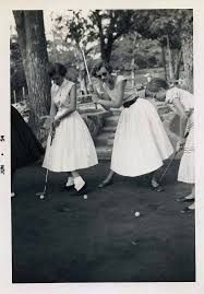 Image result for female vintage golfer