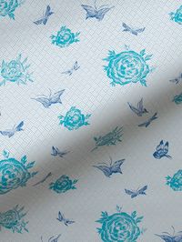 Hand-screened wallpaper Substrate: clay coated paper Width: 30″ (trims to 27″) Vertical repeat: 41.25″ Horizontal repeat: 27" Sold by the double roll (10 yards) 2 double roll minimum