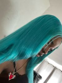 Blue hair