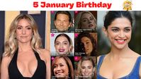 5 January Birthday - In this post, you will read all about the 5 January born famous personalities, celebrities and popular events.  In this article, you will get more information about Special days in January 5, Carver Day, Day of Dialogue, the Ellen Day and more.